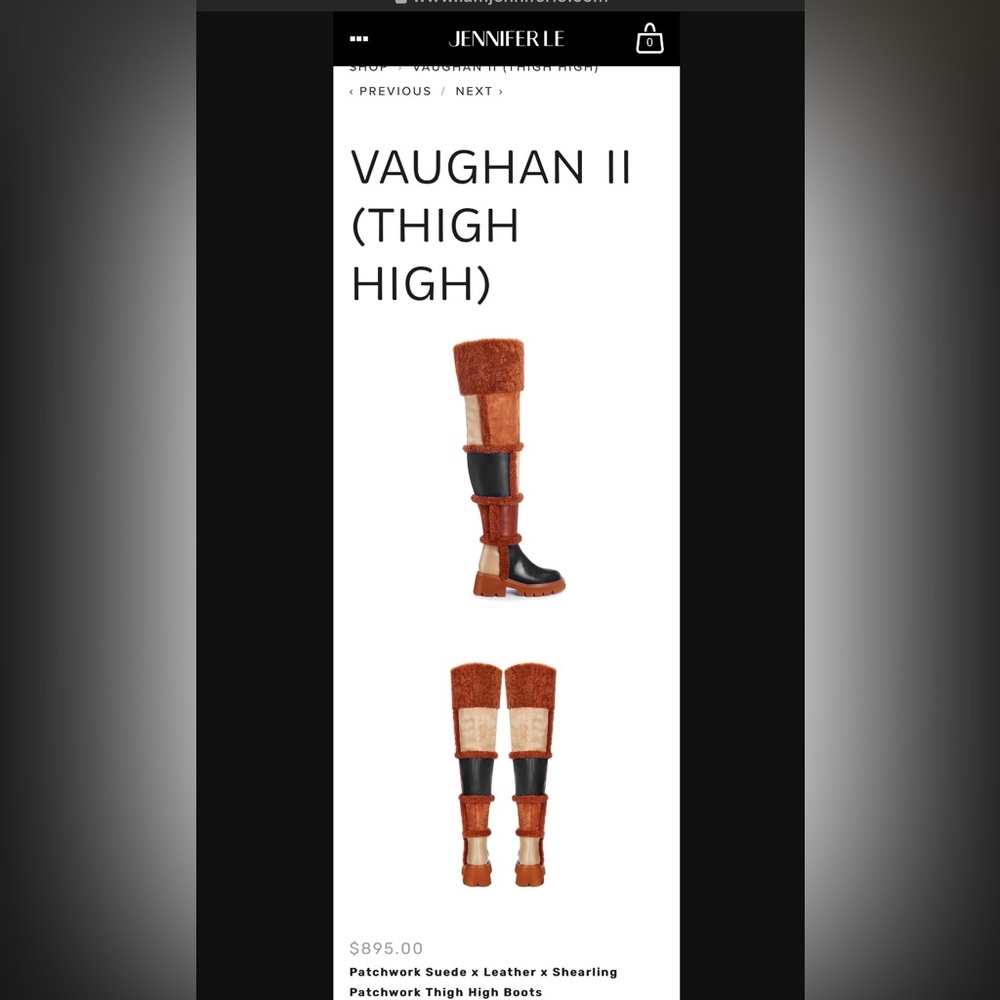 VAUGHAN II (THIGH HIGH) IAMJENNIFERLE EXCLUSIVE,EXCELLENT CONDITION